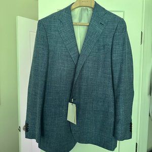 Light Blue Suit Supple Suit